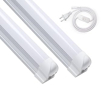 Yassy 大量 激安 240cm 2400mm 直管形LED蛍光灯 倉庫 Amazon | 器具一体型LED蛍光灯 40w形 T8 LED 直管 LEDベース
